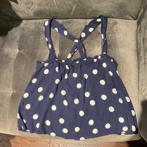 Maeve polka dot top